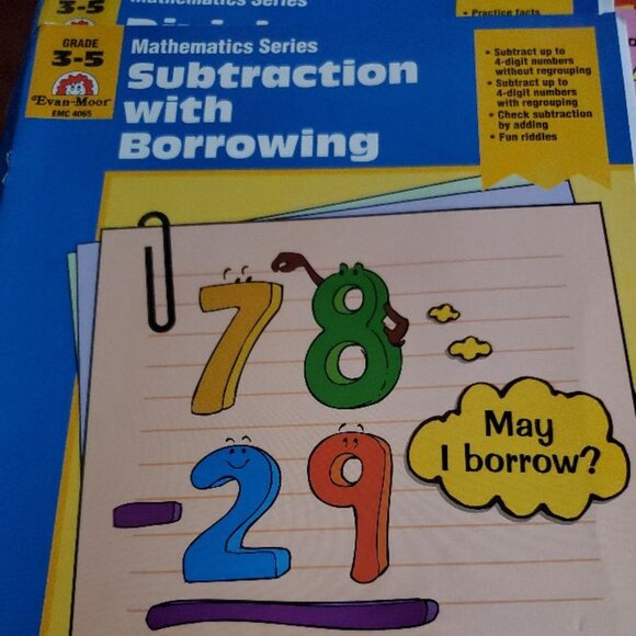 Subtraction with Borrowing (Mathematics Series) - Picture 1 of 1